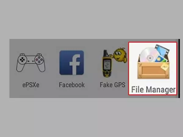 click on File Manager