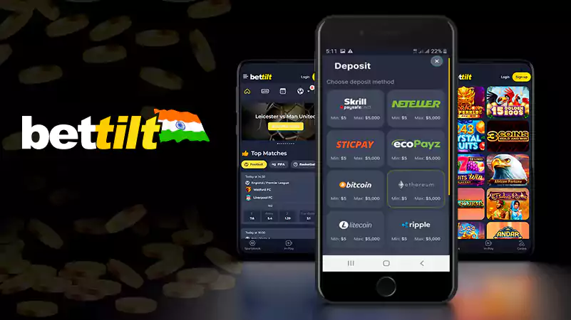 bettilt app india payment method