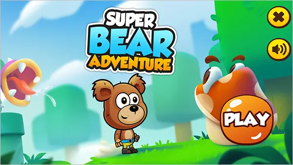 Super bear adventure game