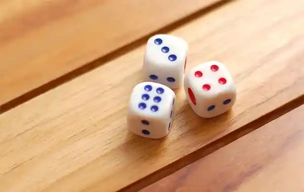 rolling dice Picture taken from the internet