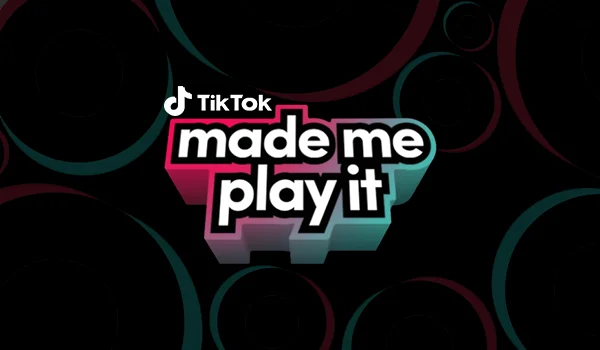 TikTok Made Me Play It Poster for TikTok Gaming
