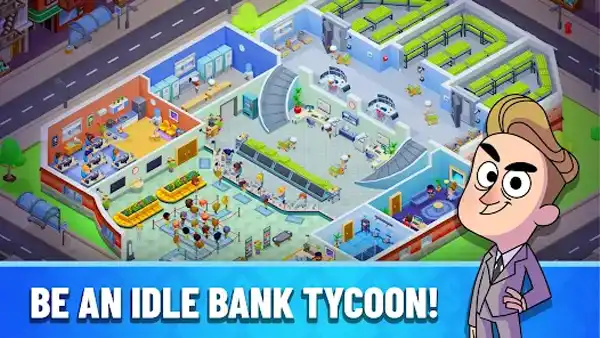Idle Bank Tycoon Mod APK imagec